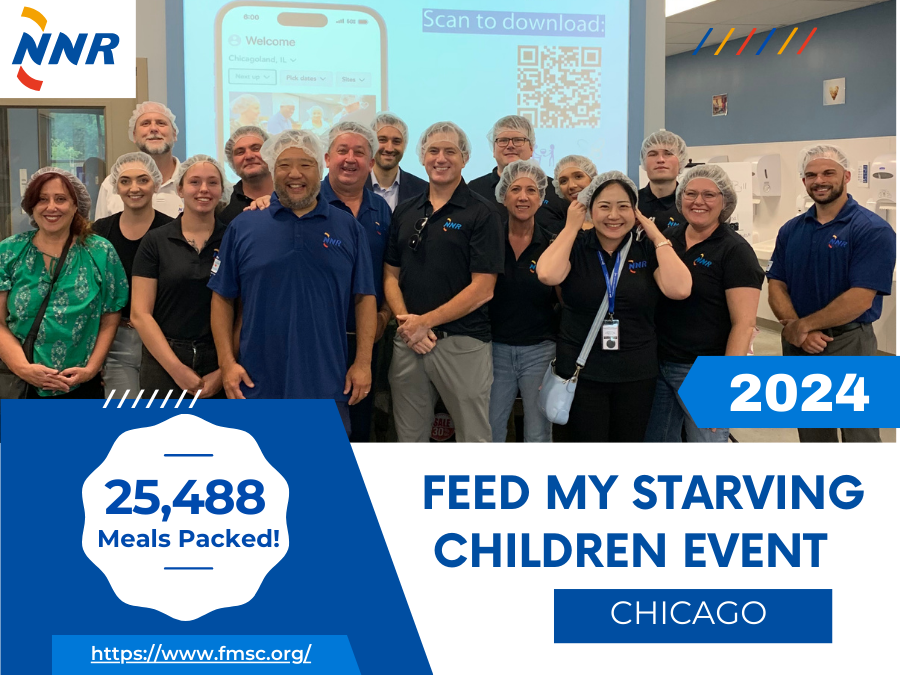 NNR Chicago Team Packs Over 25,000 Meals for Haiti in Team-Building Event